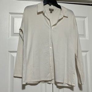 J. Jill Cream Blouse